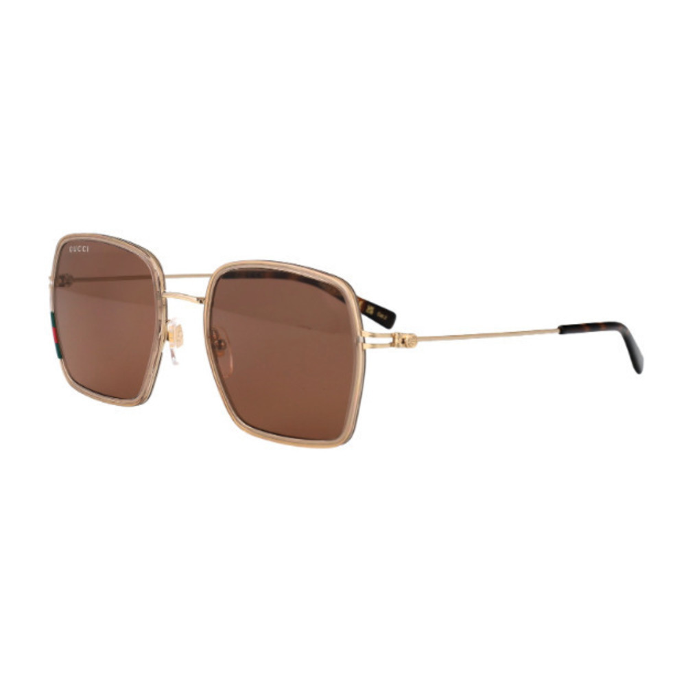 NWT Gucci GG1848S-003 Gold 52mm Sunglasses